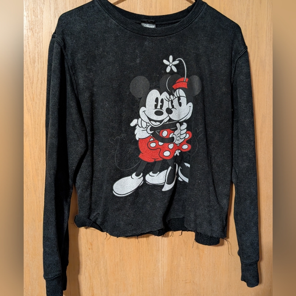Disney Mickey & Minnie Crop Top